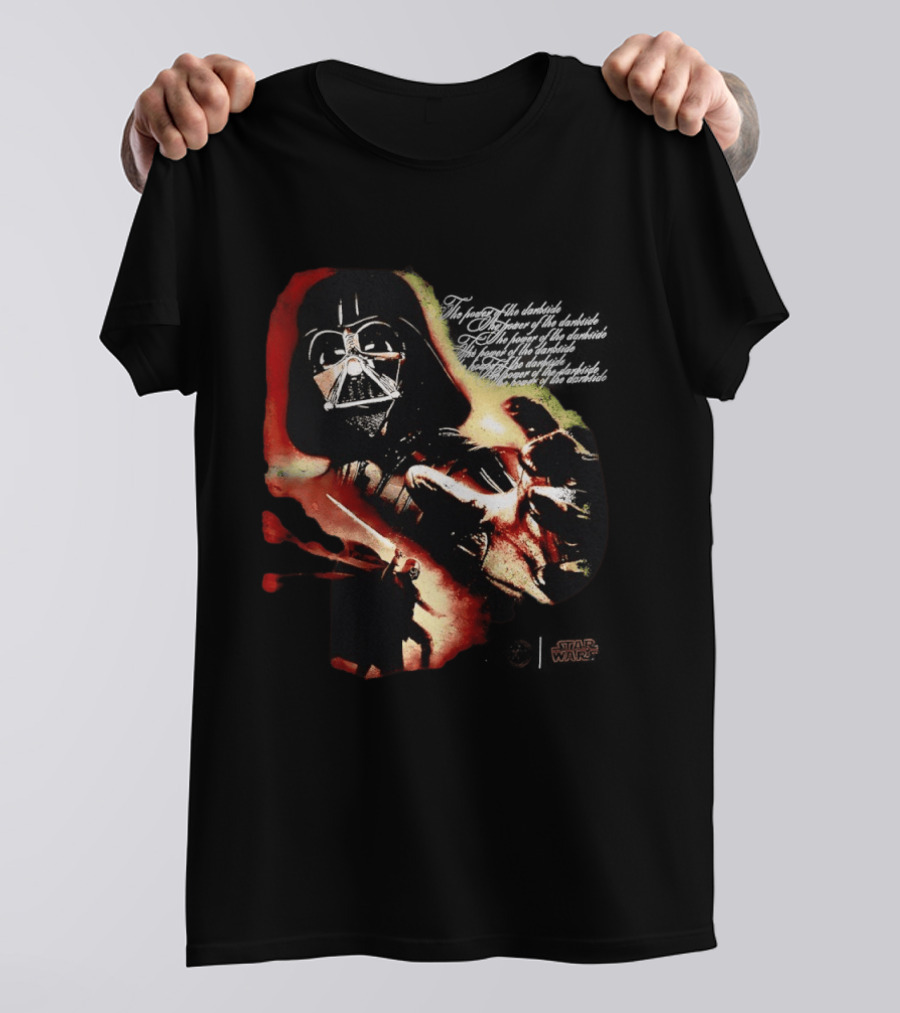Star Wars Darth Vader The Power Of The Dark Side Epic Showdown T-Shirt