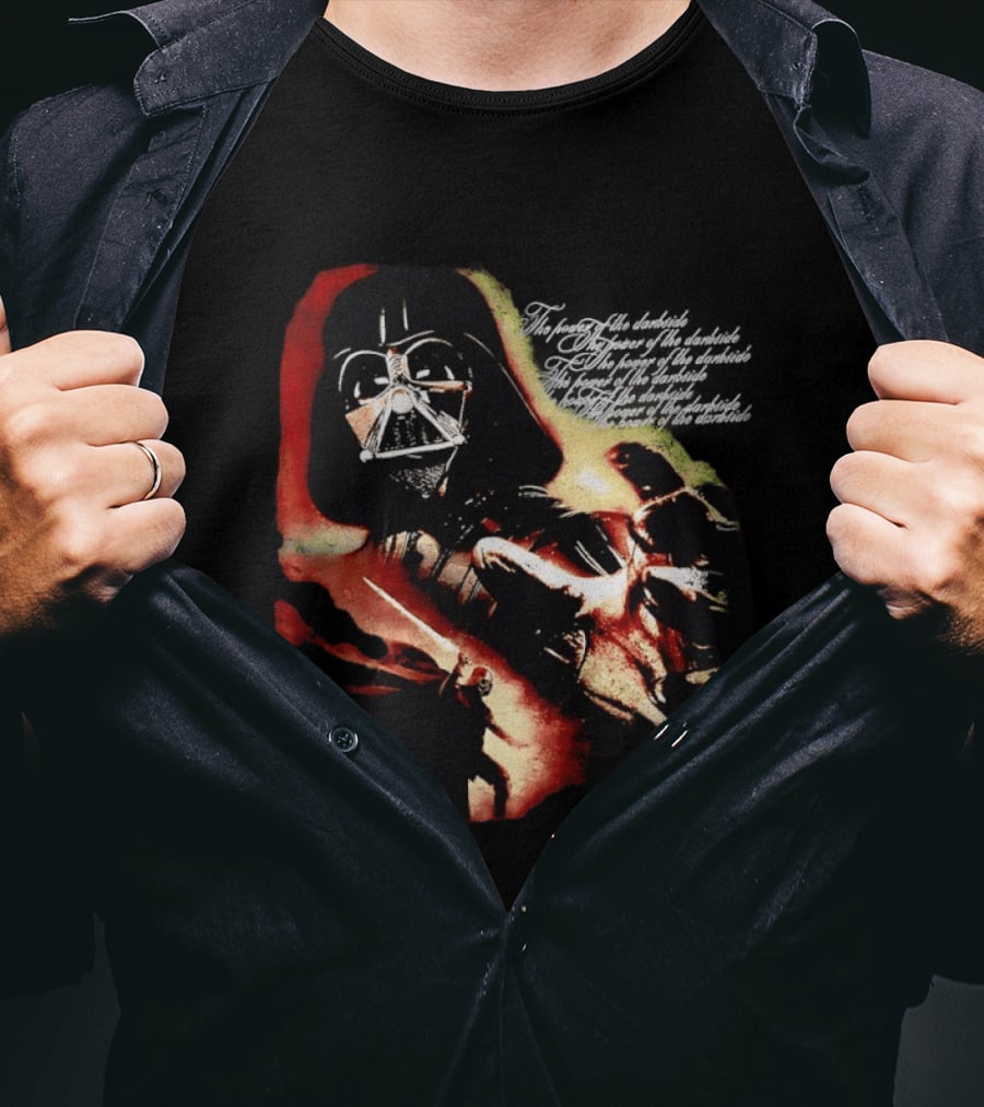 Star Wars Darth Vader The Power Of The Dark Side Epic Showdown T-Shirt