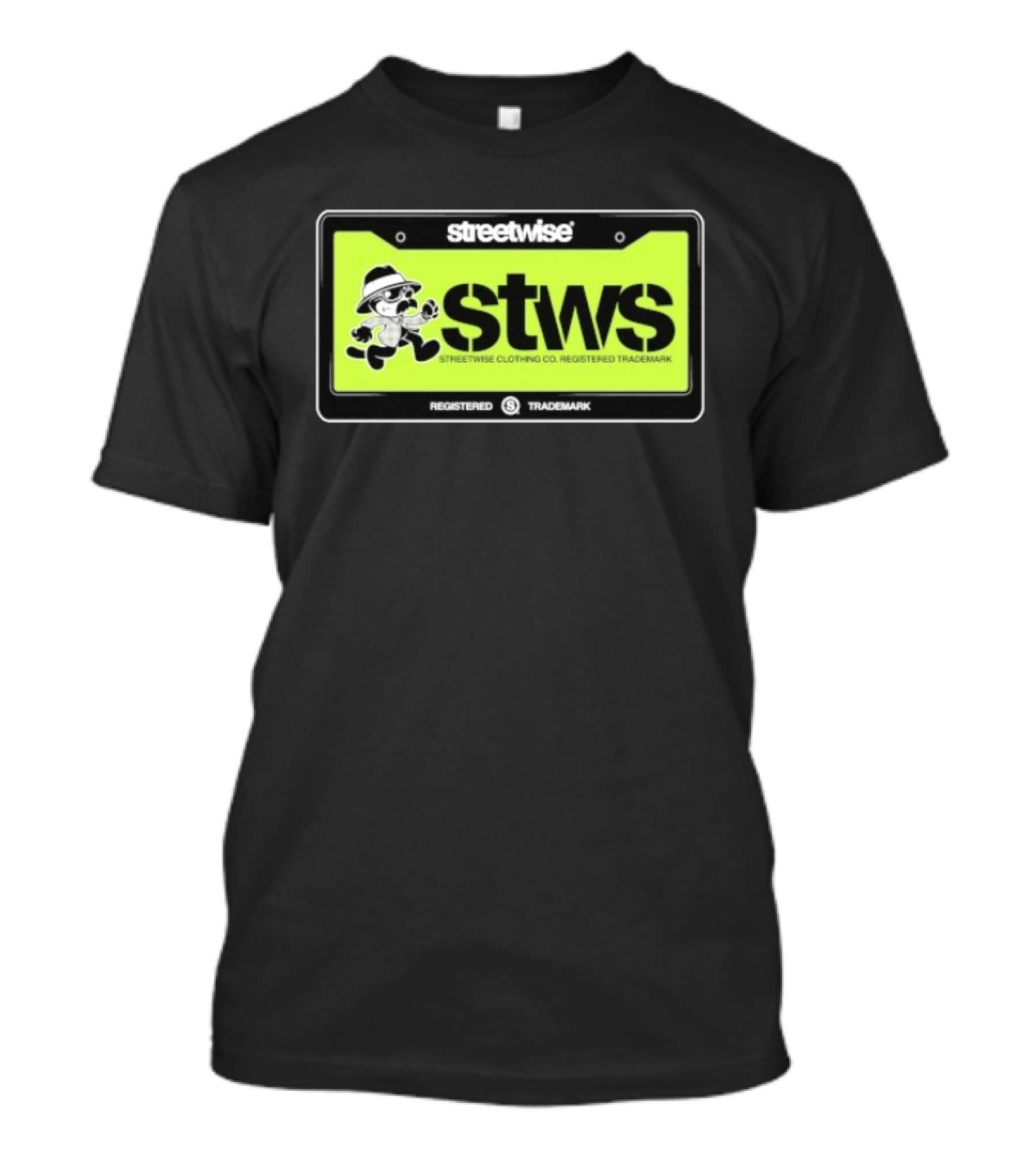 Streetwise Clothing Co STWS Registered Trademark Cat T-Shirt