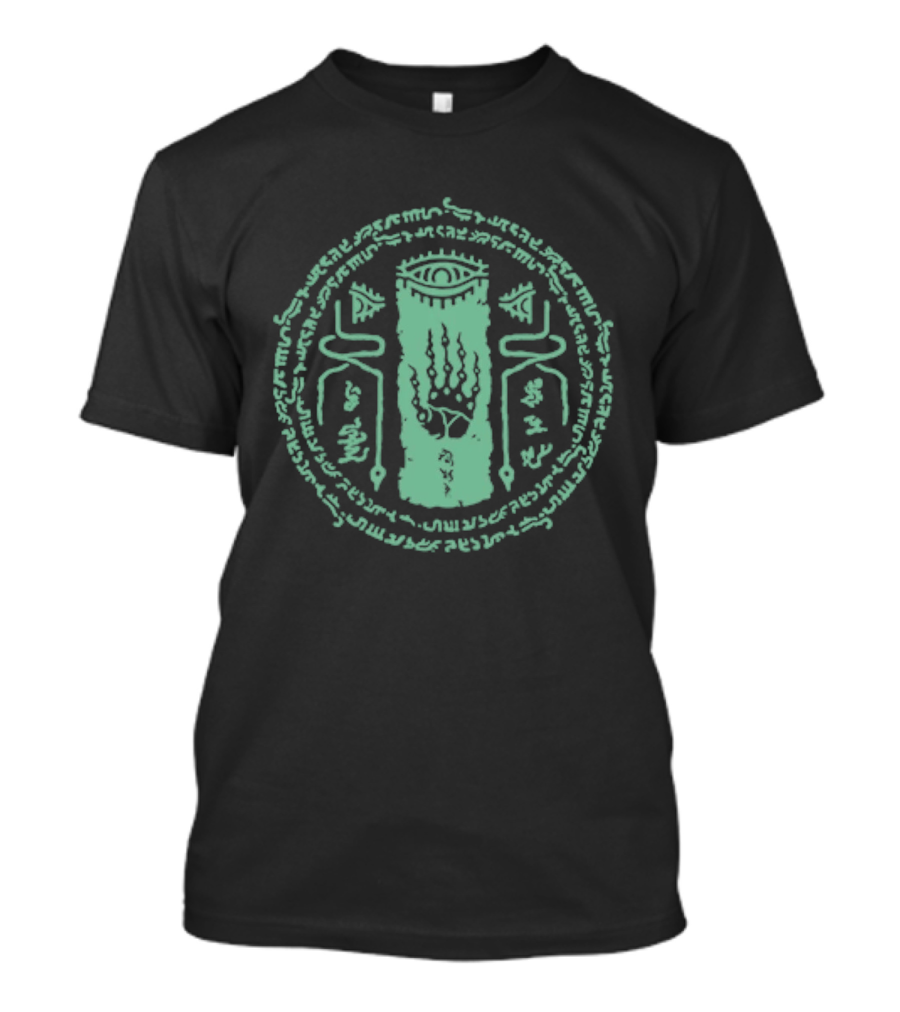 The Legend Of Zelda Tears Of The Kingdom Ancient Hylian Glyph Circle T-Shirt