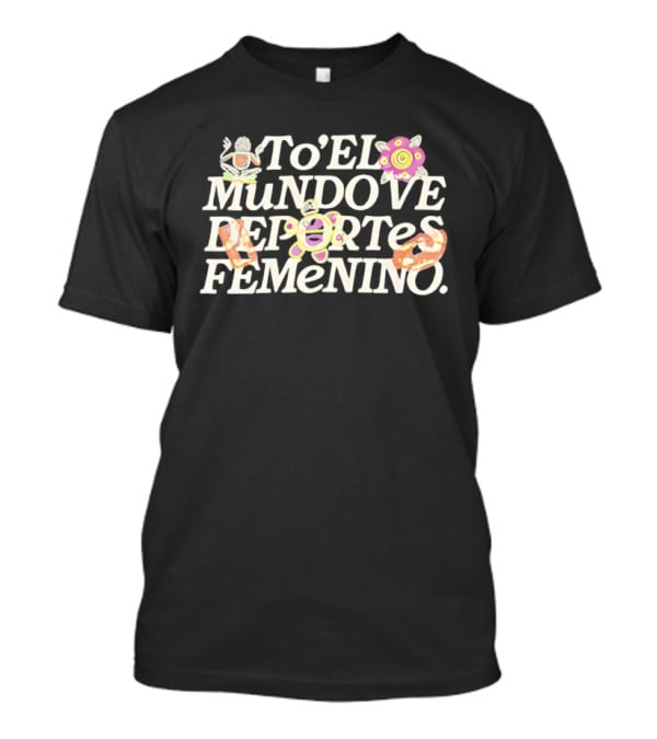 To El Mundo Deportes Femenino Pastel Floral T-Shirt