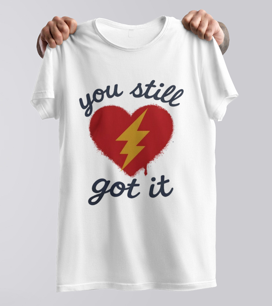 Brett Young You Still Got It Heart Lightning Bolt T-Shirt