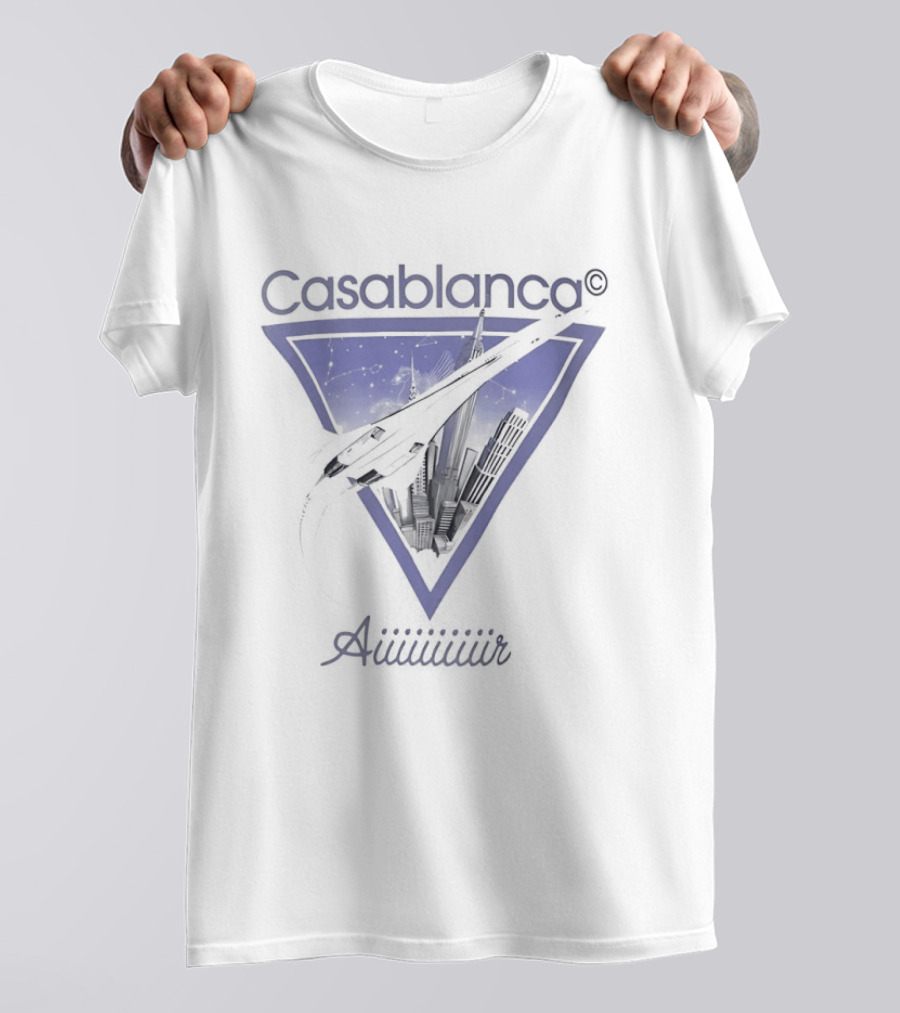 Casablanca Aiiiiir Concorde Triangular T-Shirt