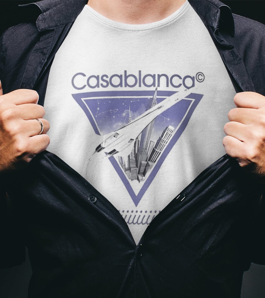 Casablanca Aiiiiir Concorde Triangular T-Shirt