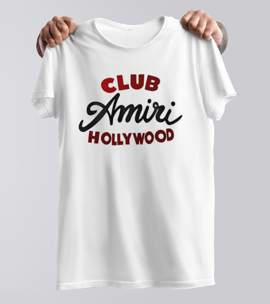 Amiri Club Hollywood T-Shirt