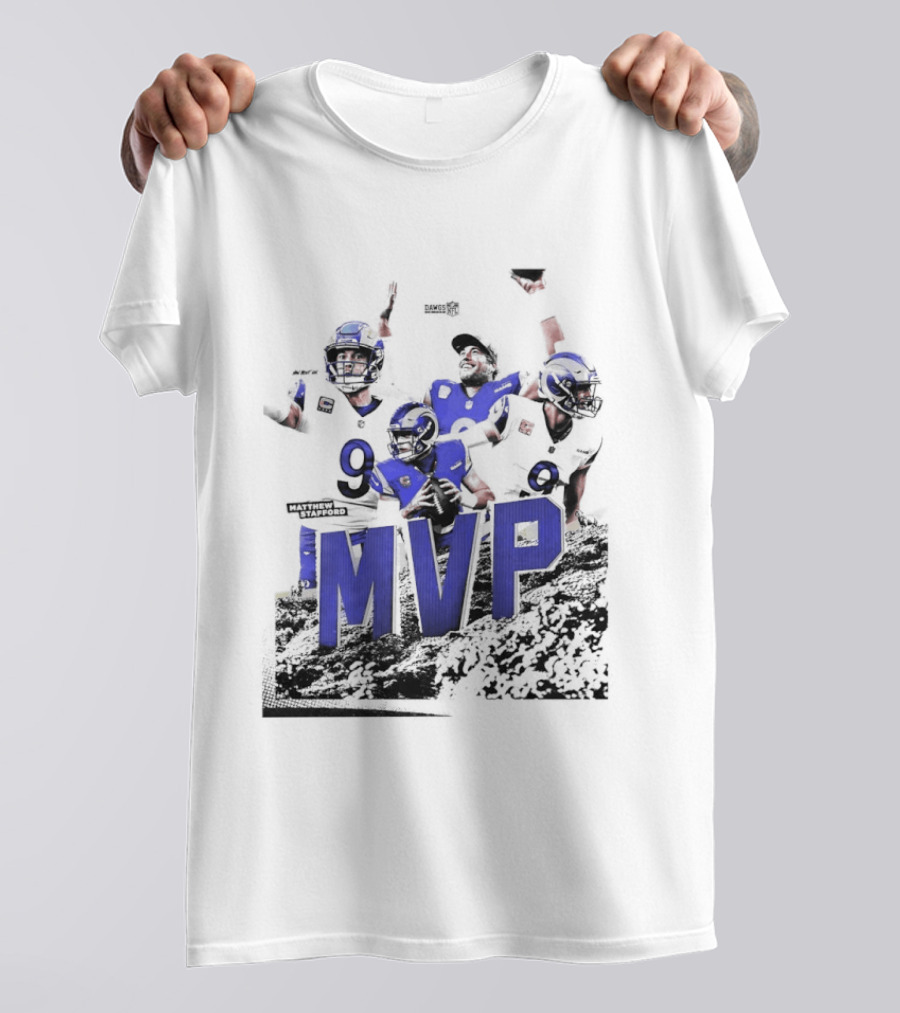 Los Angeles Rams Matthew Stafford Football MVP T-Shirt