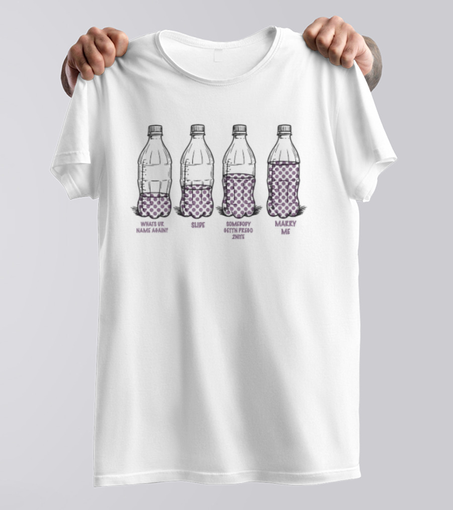 That's A Awful Lot Of Cough Syrup Soda Pop Four Bottles T-Shirt