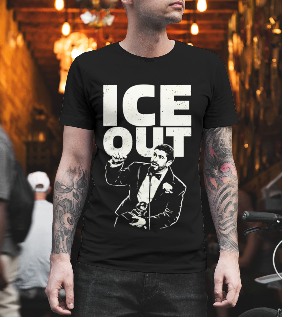 Benito Bad Bunny ICE Out Award T-Shirt