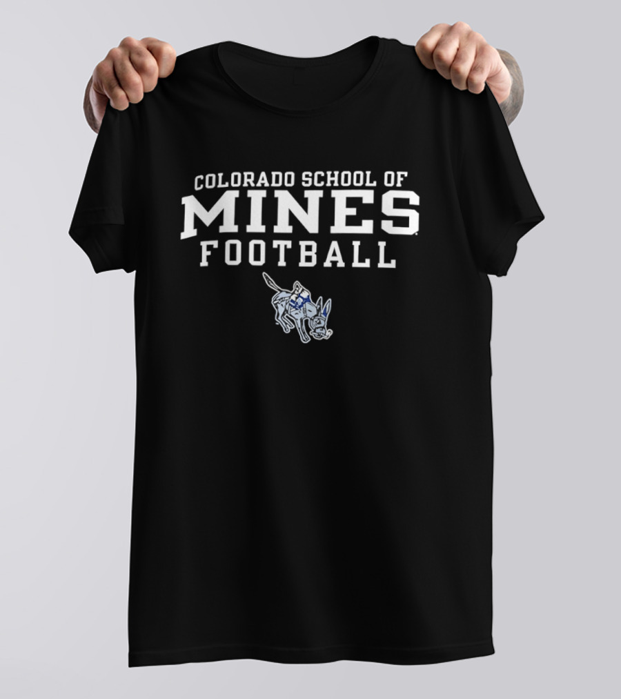 Colorado School Of Mines Football Mascot Donkey T-Shirt