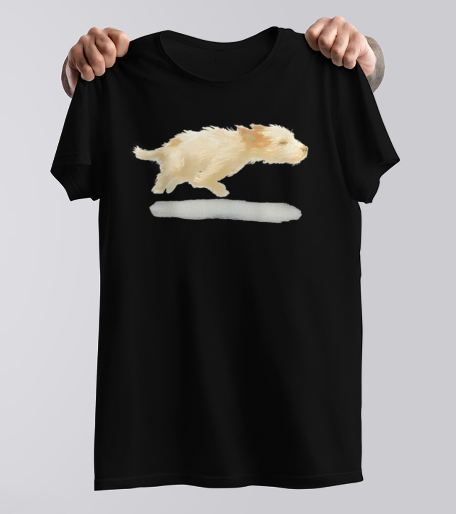Running Dog Sketch T-Shirt