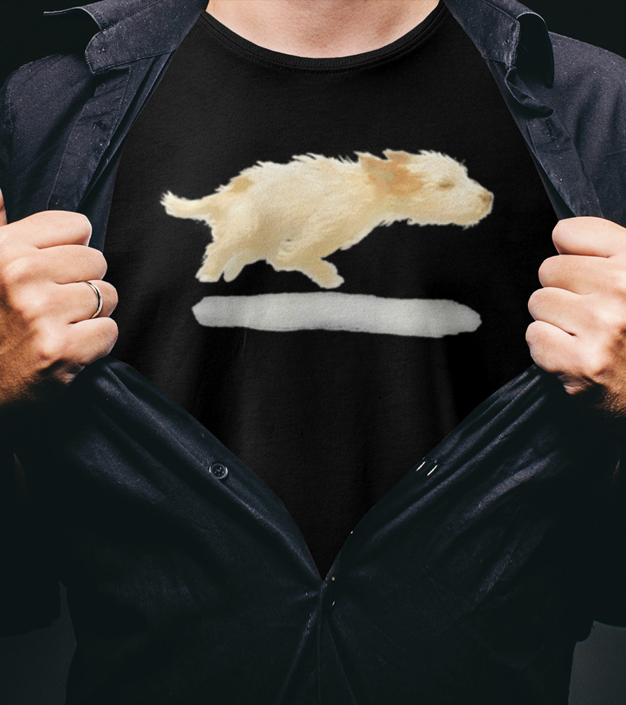 Running Dog Sketch T-Shirt