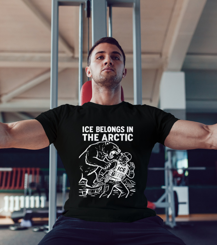 Ice Belongs In The Arctic Bear Confronts ICEбаdy T-Shirt
