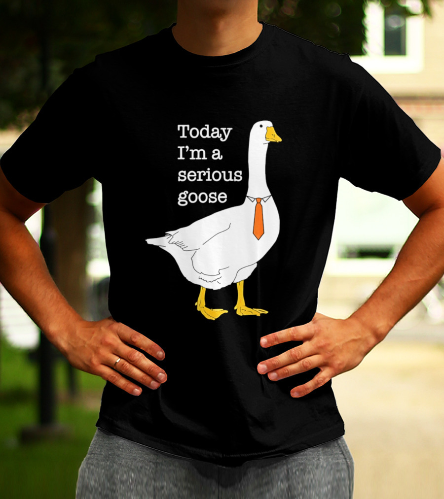 Today I'm A Serious Goose T-Shirt