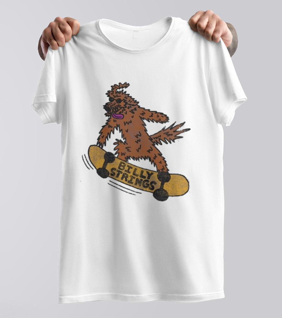Billy Strings Skateboard Dog 2026 T-Shirt