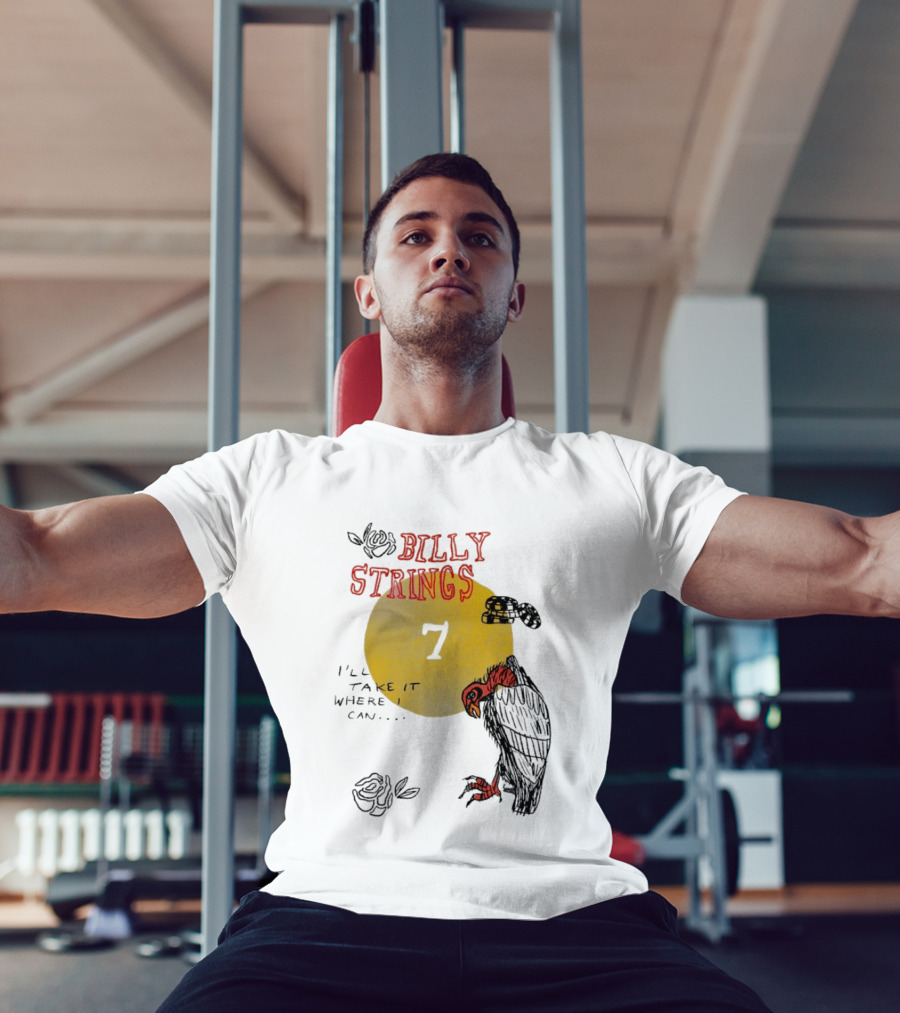 Billy Strings I'll Take It Where I Can Vulture And Sun T-Shirt