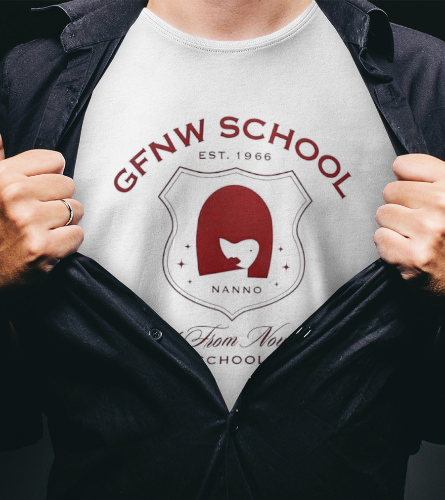 GFNW School Girl From Nowhere Est 1966 T-Shirt