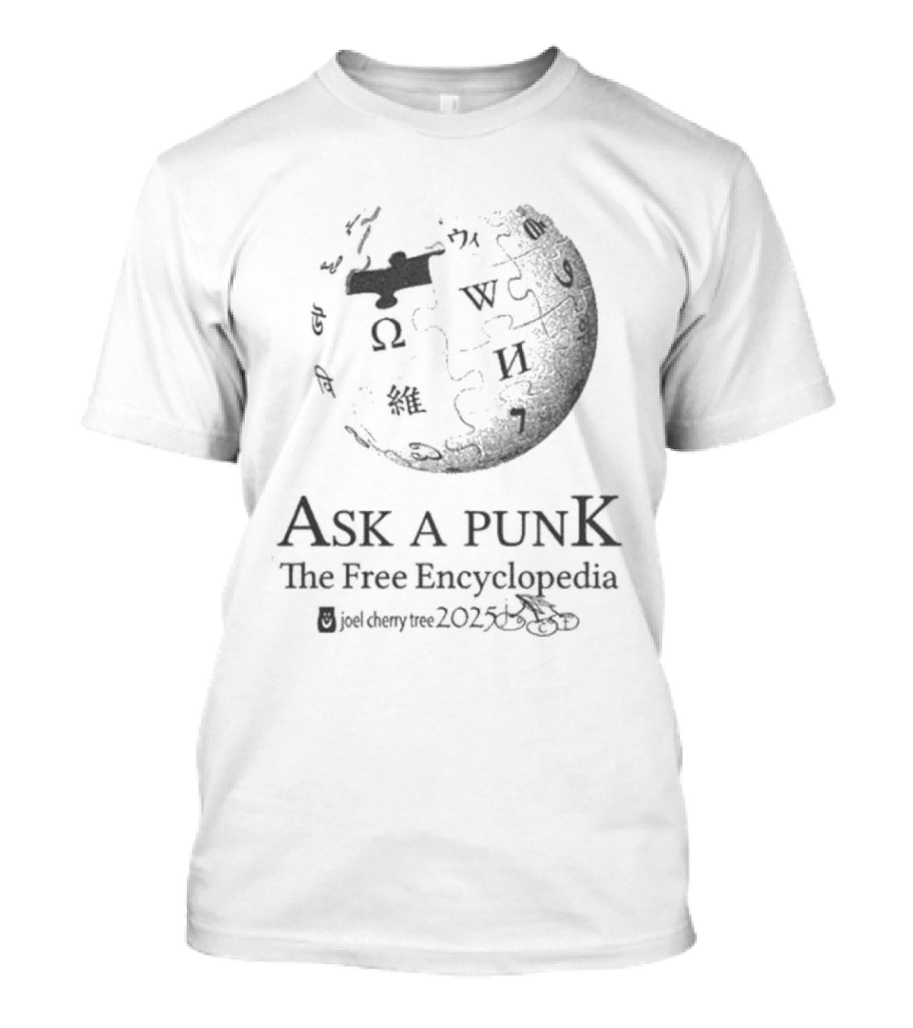 Ask A Punk The Free Encyclopedia Honeytv Punkapedia T-Shirt