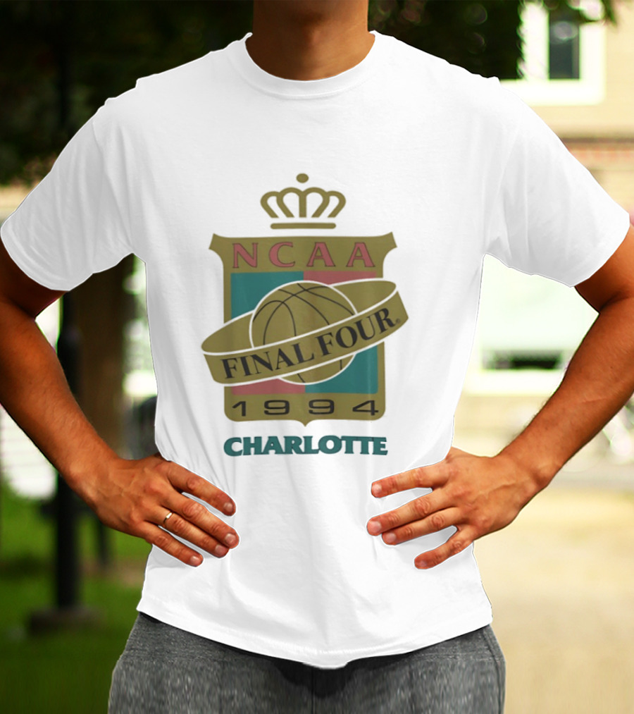 NCAA Final Four 1994 Charlotte Basketball Event T-Shirt