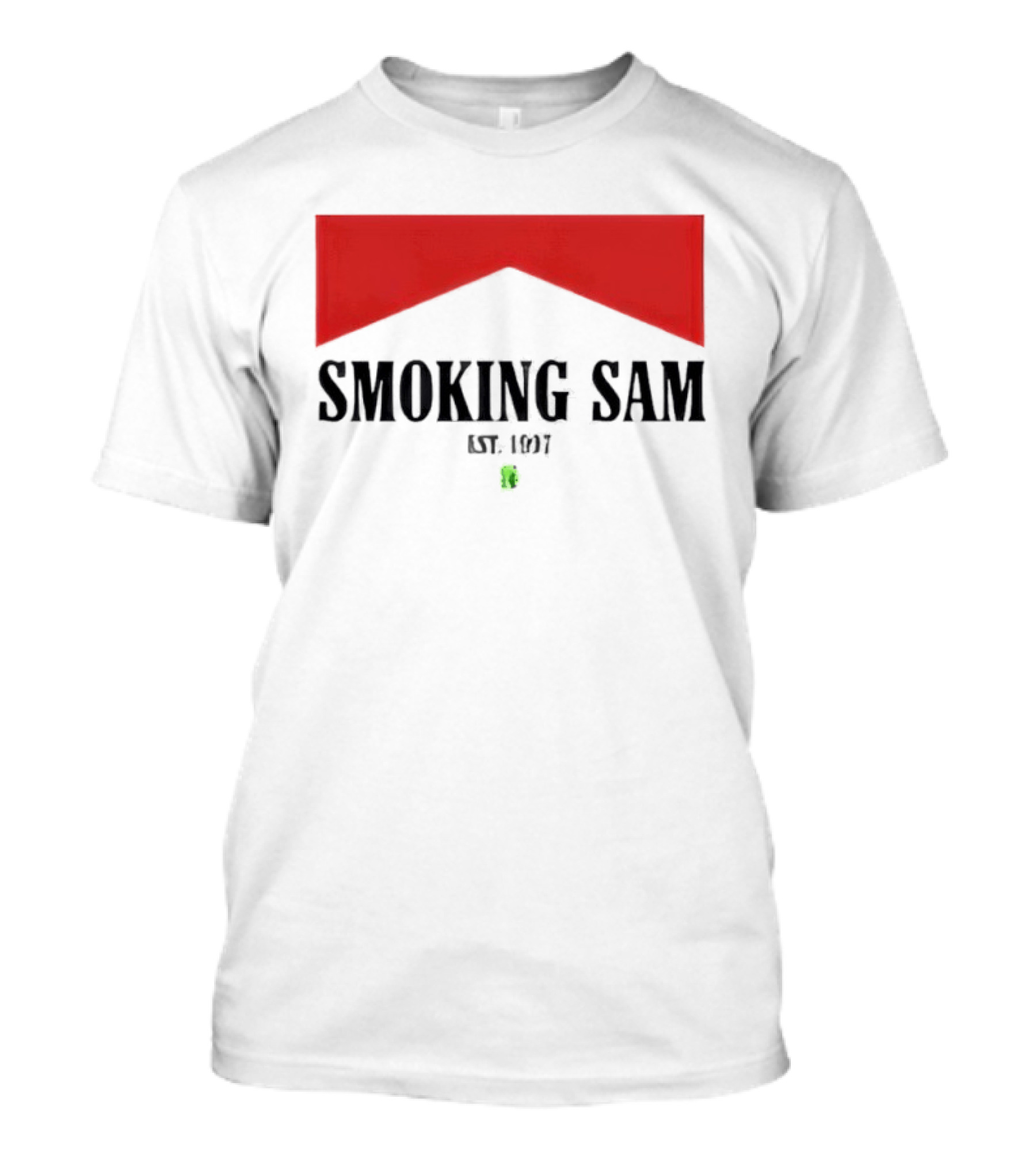Smoking Sam Est 1997 Marlboro Man Seattle Football T-Shirt