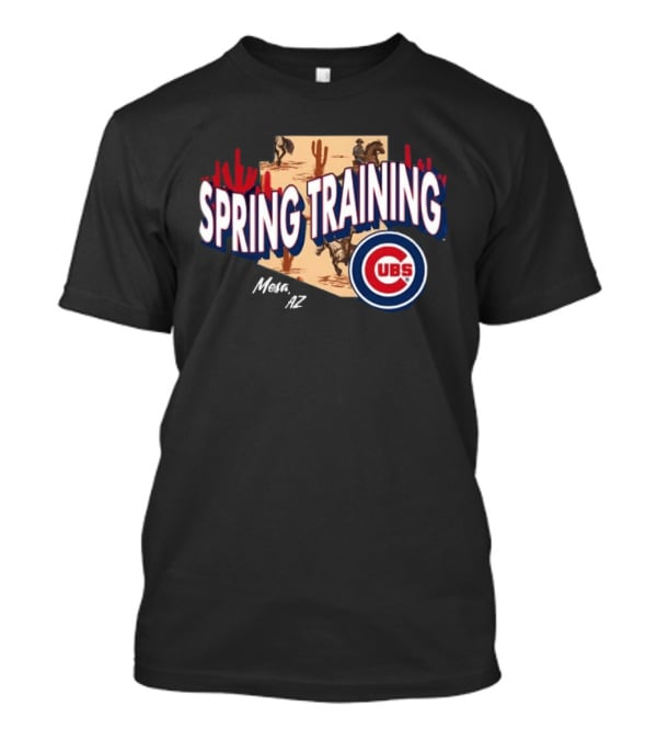 Cubs 2026 Spring Training Mesa AZ Cactus Baseball Event T-Shirt