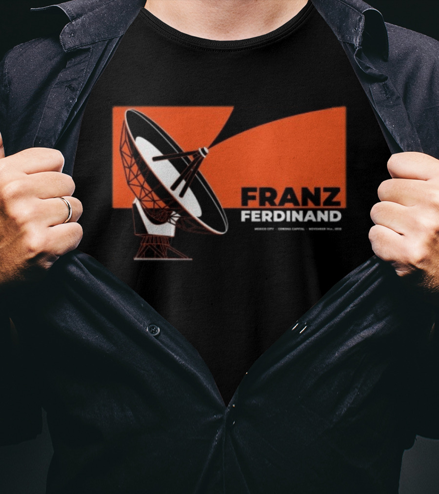 Franz Ferdinand Mexico City Corona Capital November 14 2025 T-Shirt
