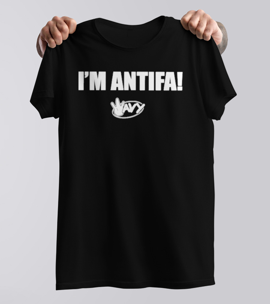 I'm Antifa Wavy T-Shirt