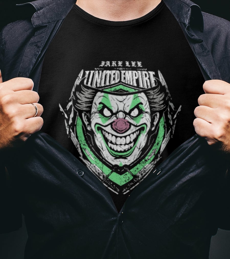 Jake Lee United Empire Joker Smiling Clown Face T-Shirt