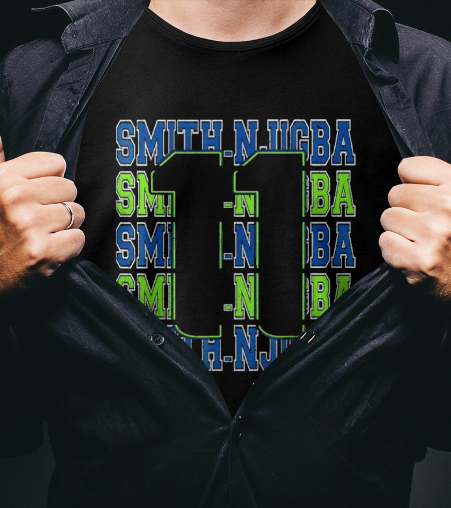 Jaxon Smith Njigba 11 Smith Njigba Seattle Seahawks T-Shirt
