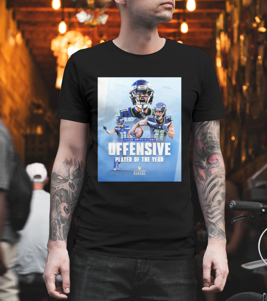 Jaxon Smith Njigba Offensive Player Of The Year Seattle Seahawks Honors T-Shirt