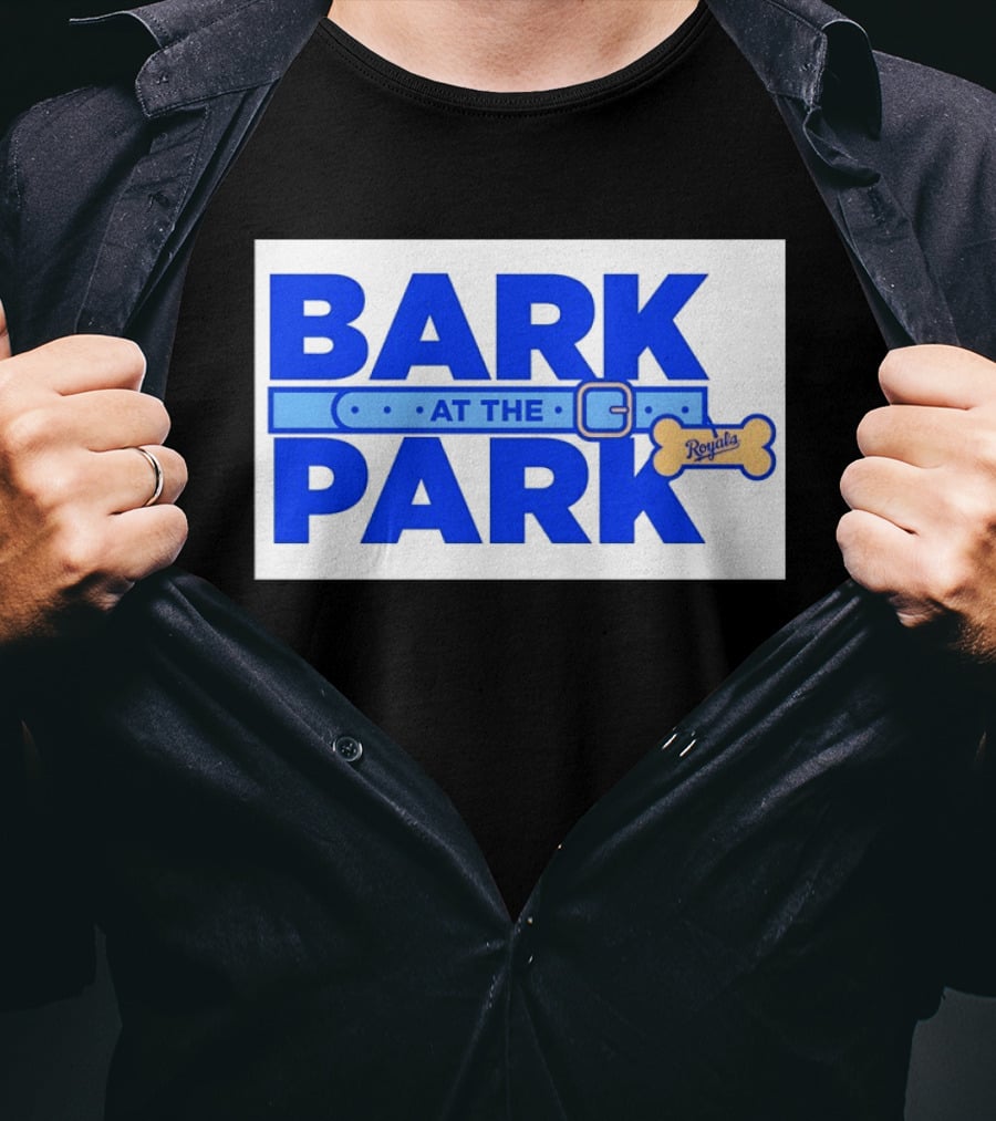 Kansas City Royals Bark At The Park Royals Bone T-Shirt