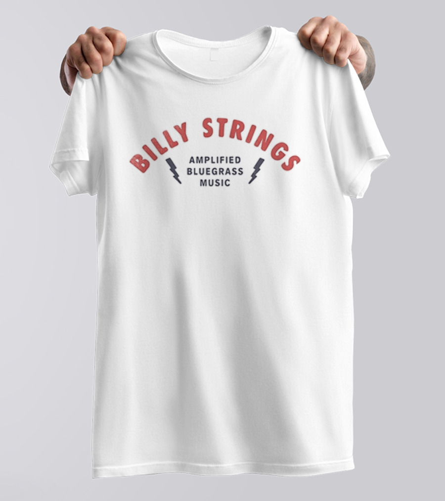 Billy Strings Amplified Bluegrass Music Winter 2026 T-Shirt