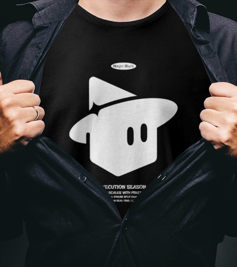 Execution Season Magic Block State Scales With Precision T-Shirt