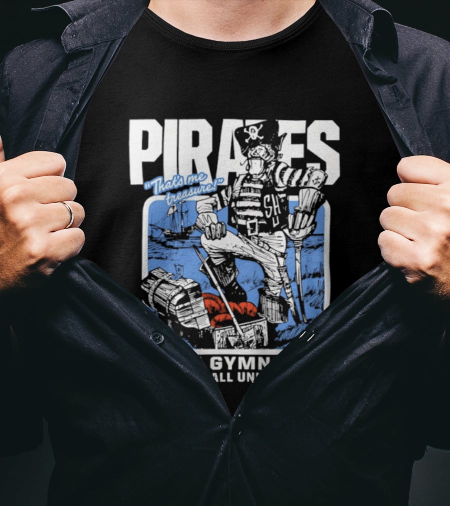 Seton Hall Pirates Basketball Walsh Gymnasium NCAA "That's Me Treasure T-Shirt