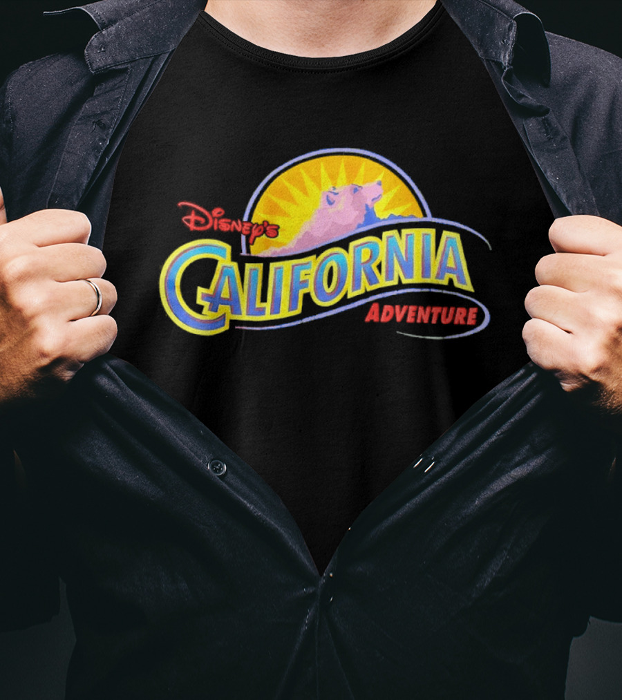 Disney California Adventure Bear And Sunrise T-Shirt