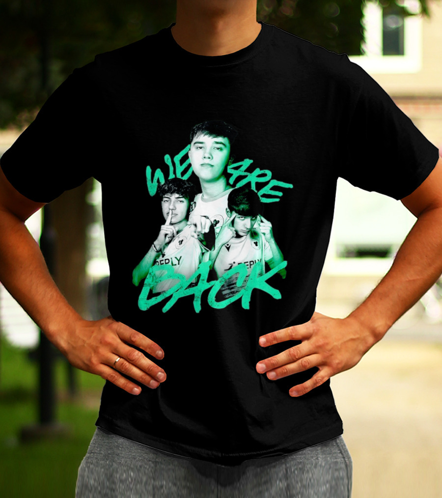 We Are Back Reply Totem Featuring Trio T-Shirt