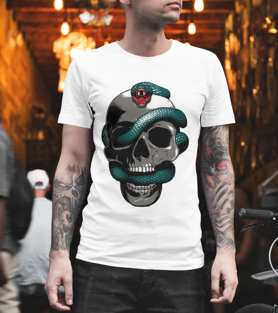 Brad Arnold Snake Skull T-Shirt