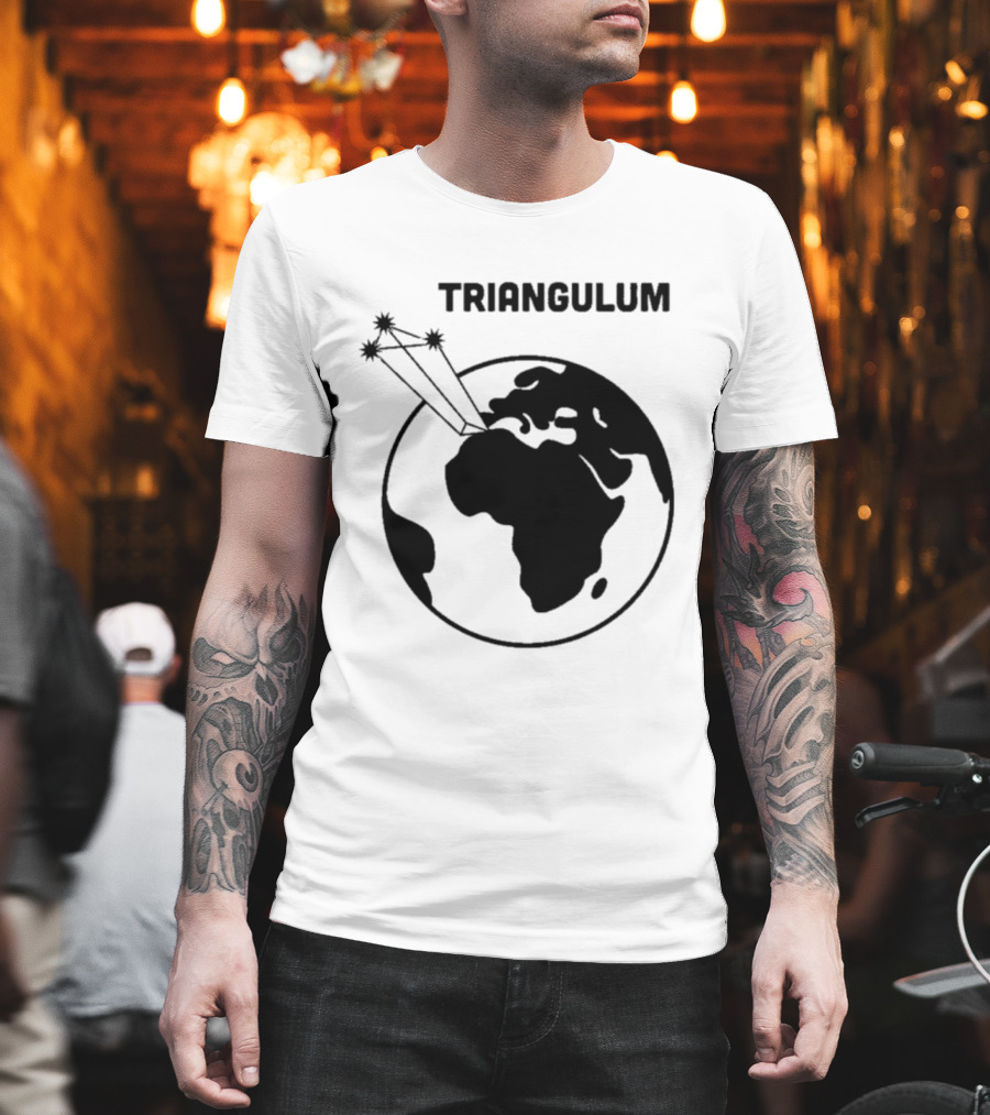 Triangulum Earth Star Constellation T-Shirt