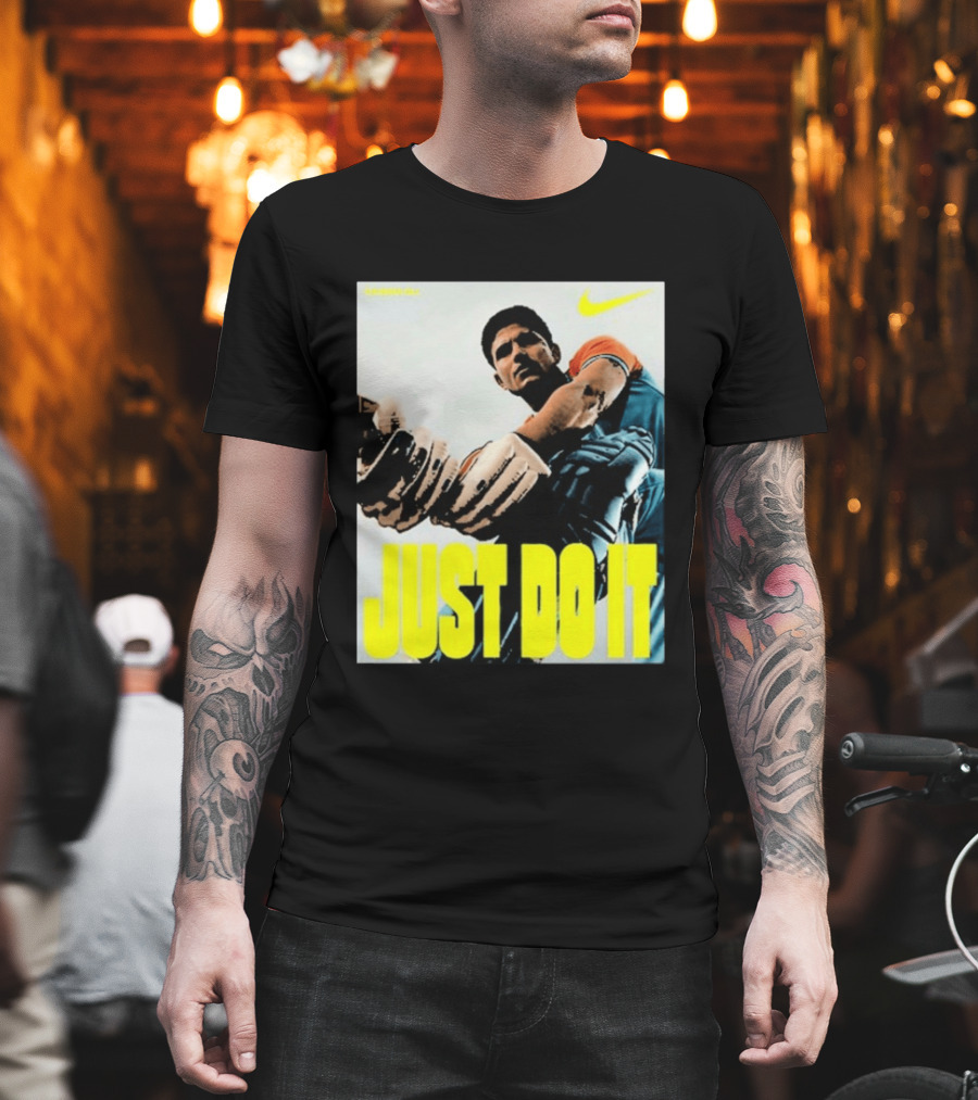 Nike Shubman Gill Just Do It Collaboration Athletic Wear T-Shirt