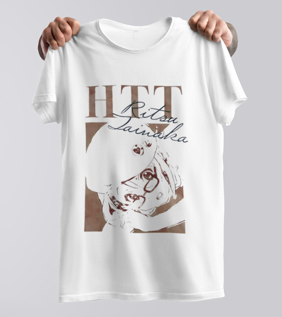 HTT Ritsu Tainaka Anime Character K On! Series T-Shirt