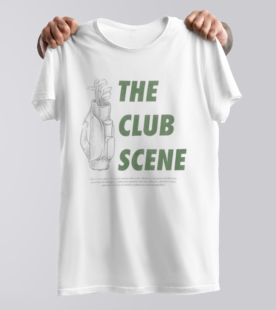 The Club Scene Sunday Parlay Golf Club T-Shirt