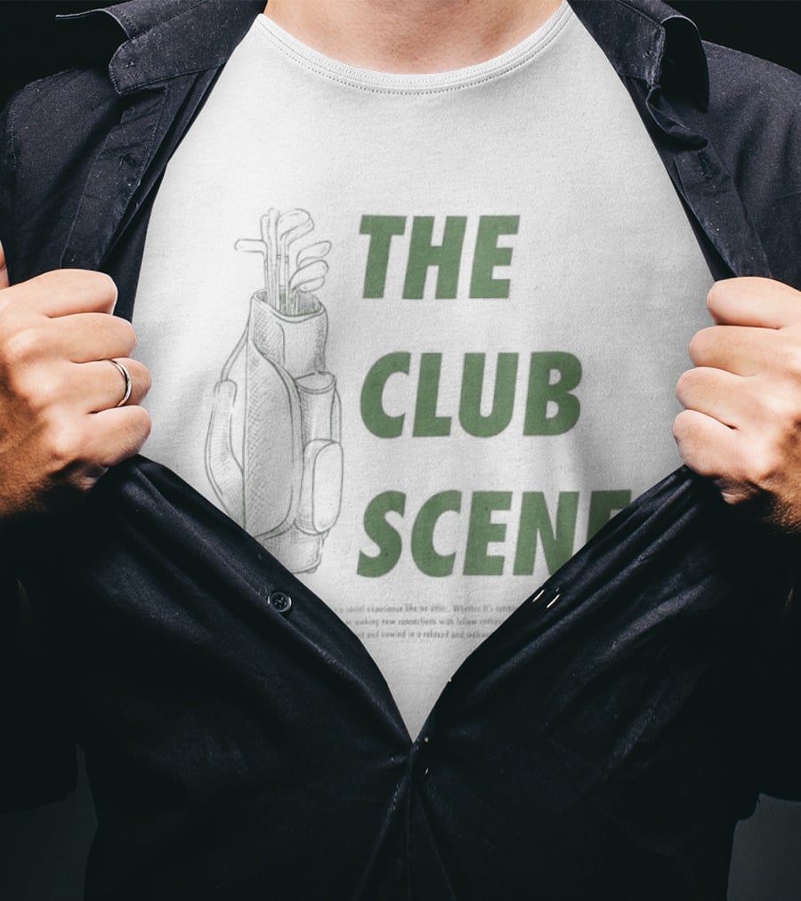 The Club Scene Sunday Parlay Golf Club T-Shirt
