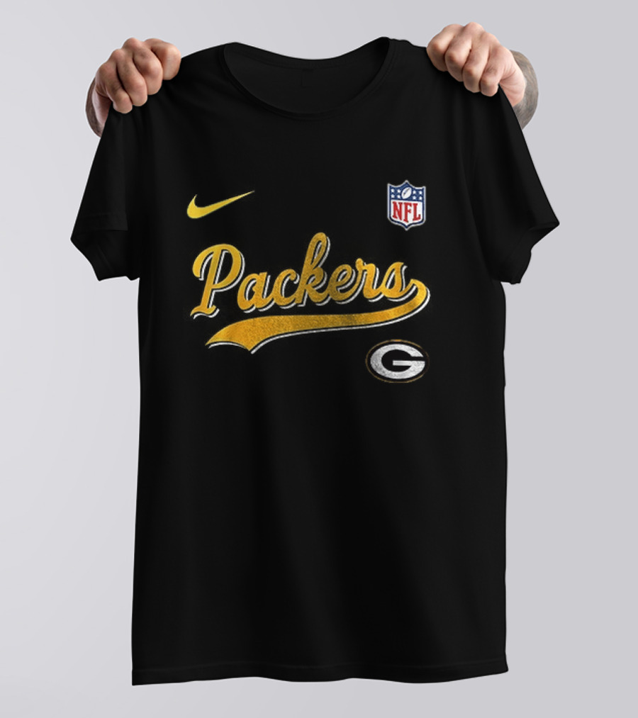 Green Bay Packers NFL Nike Collaboration 250th USA Edition T-Shirt