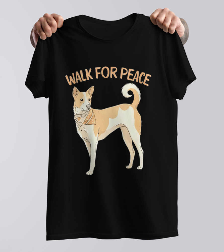Walk For Peace Aloka Dog T-Shirt