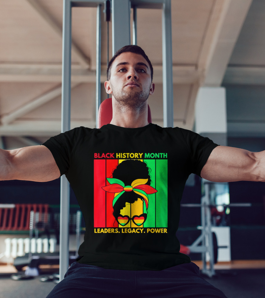 Black History Month Leaders Legacy Power African American T-Shirt
