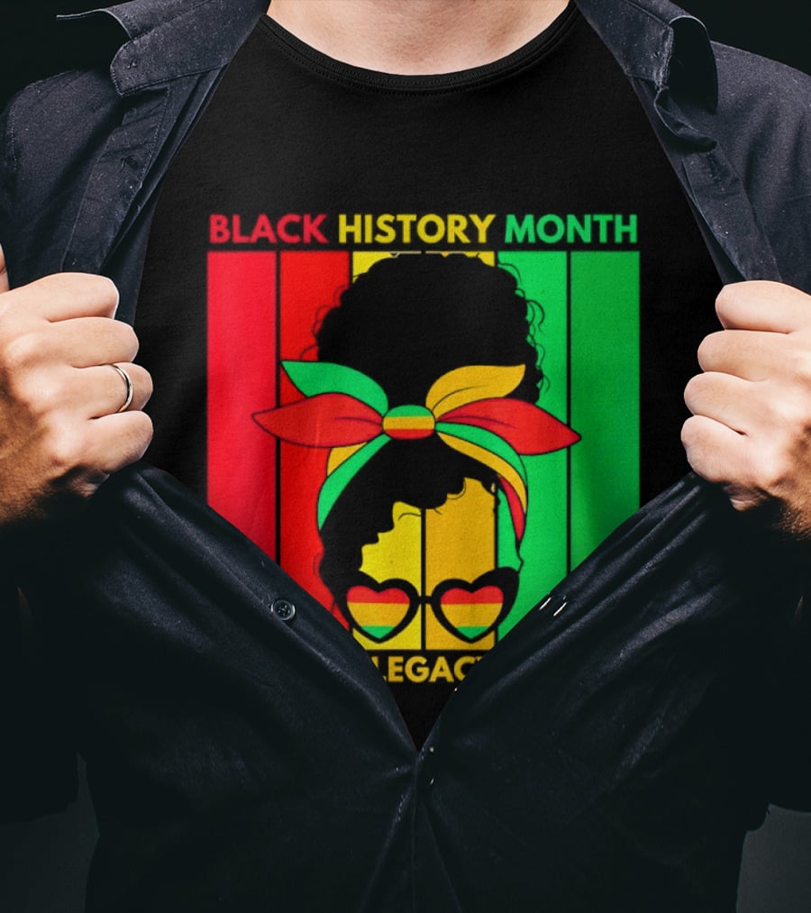 Black History Month Leaders Legacy Power African American T-Shirt
