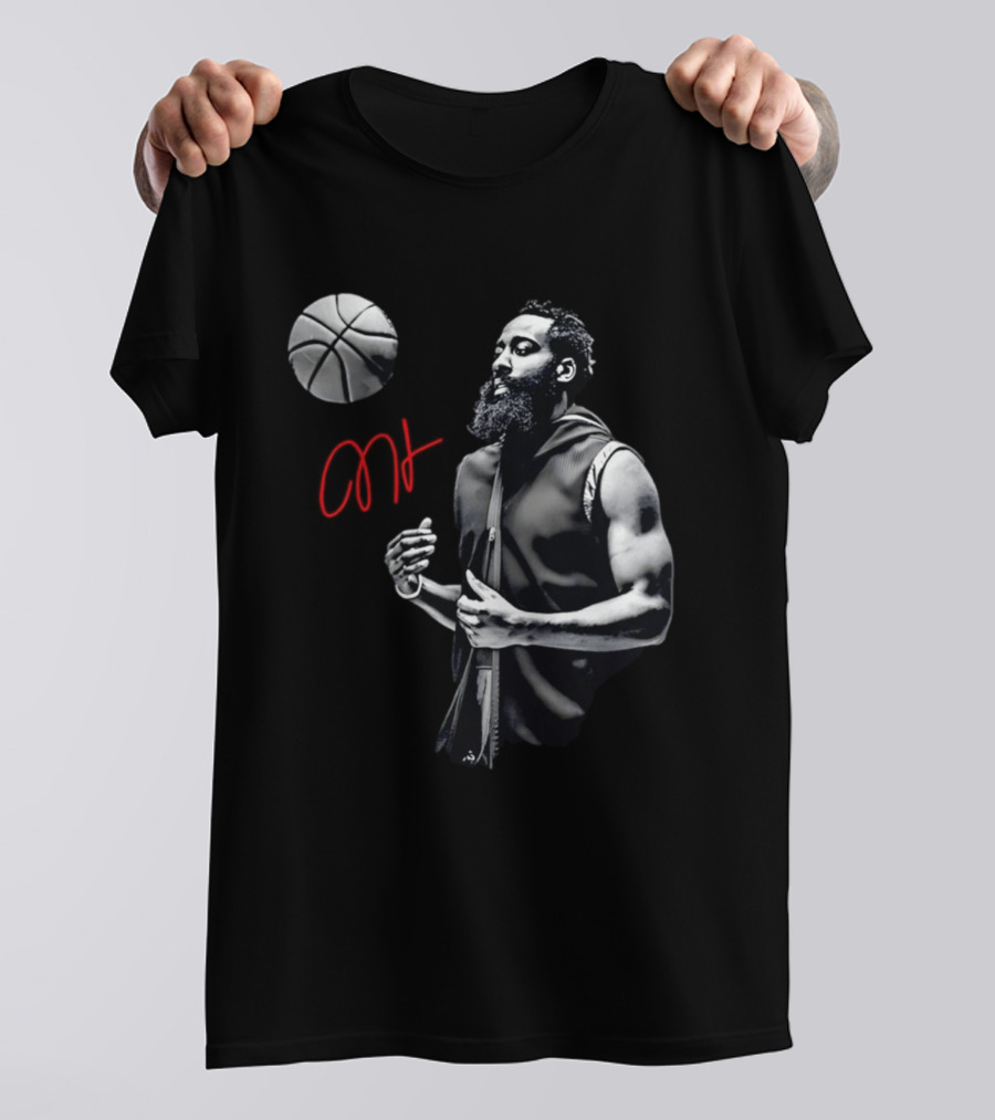 James Harden Basketball Cleveland Cavaliers T-Shirt