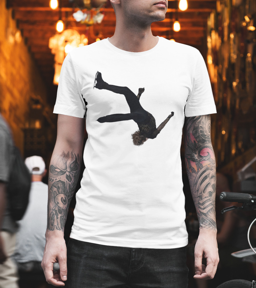 Ilia Malinin Team USA 2026 Winter Olympics Milan Flying T-Shirt