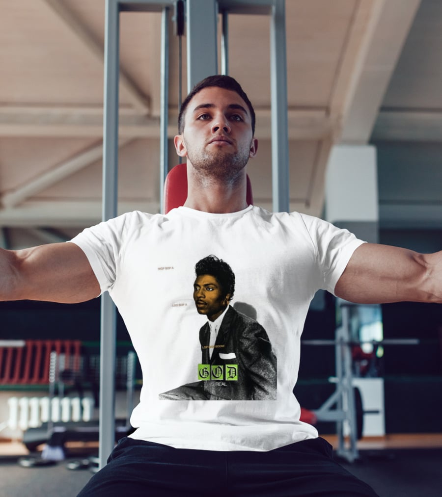 Little Richard Wop Bop A Loo Bop A Lop Bam Boom God Is Real T-Shirt