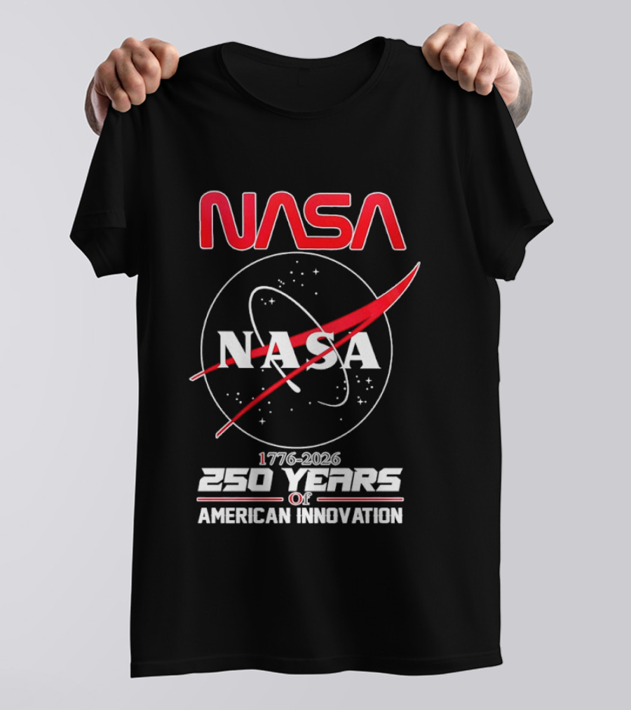 NASA 1776 2026 250 Years Of American Innovation T-Shirt