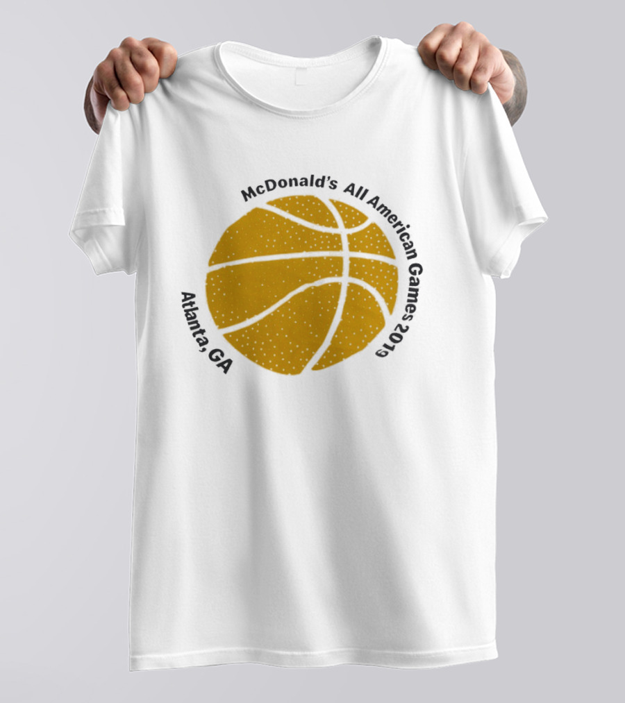 Atlanta GA McDonald's All American Game 2019 Basketball T-Shirt